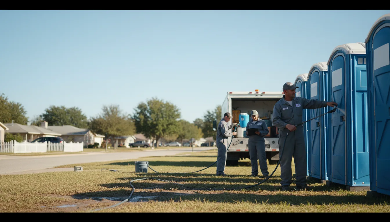 Long-Term Portable Toilet Rental in Grapeville, PA near me